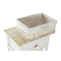Caisson à Tiroirs DKD Home Decor Naturel osier Bois de paulownia (40 x 29 x 91 cm)