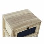 Caisson à Tiroirs DKD Home Decor Polyester Multicouleur Bois de paulownia Moderne (32 x 25 x 61,5 cm)