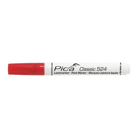 Rotulador permanente Pica Classic Rojo