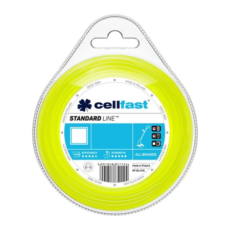 Hilo de recortadora Cellfast 15 m 3 mm