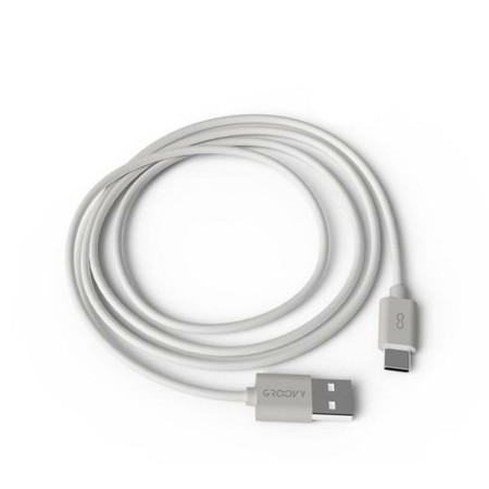 Câble USB Plugyu Blanc 2 m