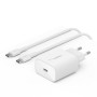 Cargador de Pared Belkin Blanco 1 m