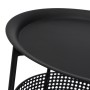 Table d'appoint Noir 40 x 40 x 51 cm