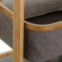 Etagère de salle de bains Gris Naturel 45 x 34 x 109 cm
