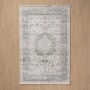 Alfombra Beige Gris 160 x 0,7 x 230 cm