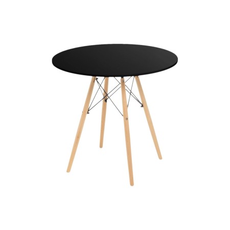 Mesa Negro Natural 80 x 80 x 75 cm