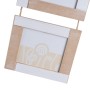Marco de Fotos Blanco Natural Madera MDF