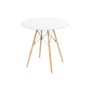 Table Blanc Naturel 80 x 80 x 74 cm