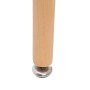Table Blanc Naturel 125 x 80 x 74 cm