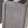 Ensemble de Bain Gris Céramique 27,5 x 7 x 24 cm