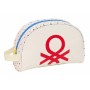 Trousse de Toilette Benetton Blanc Taupes 28 x 18 x 10 cm