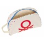 Trousse de Toilette Benetton Blanc Taupes 28 x 18 x 10 cm