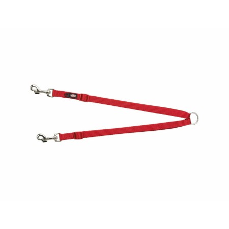 2 Accouplement pour laisse de chien Trixie New Premium Rouge 40-70 cm XS S M