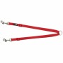 2 Accouplement pour laisse de chien Trixie New Premium Rouge 40-70 cm XS S M