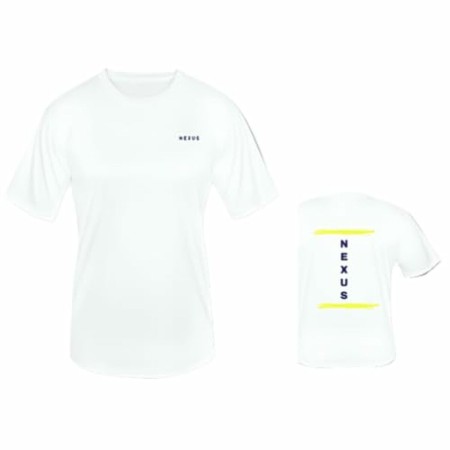 T-shirt à manches courtes unisex Nexus Gran Barrera Blanc