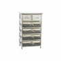 Caisson à Tiroirs DKD Home Decor Gris Beige Bois (42 x 30 x 72 cm)