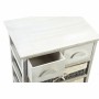 Caisson à Tiroirs DKD Home Decor Gris Beige Bois (42 x 30 x 72 cm)