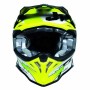 Casco Integral Just1 J-18 F HEXA Negro Blanco