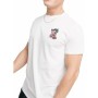 Camiseta de Manga Corta Hombre Snatch & Clash Reckless Blanco