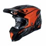 Casco Integral Just1 J-40 Shooter Negro Naranja