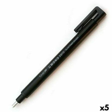 Goma de borrar Tombow MONO ZERO Negro (5 Unidades)