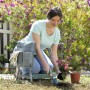 Banc de Jardin Pliable avec Sac à Outils 3-en-1 InnovaGoods (Reconditionné A)