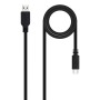 Câble USB 2.0 NANOCABLE Noir 1,5 m