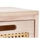 Caisson à Tiroirs GiftDecor Rattan Naturel 27 x 73 x 25 cm 4 tiroirs