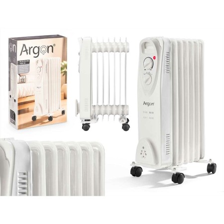 Radiador Argon SH-66-7 WHITE Blanco 1500 W