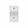 Caisson à Tiroirs DKD Home Decor Gris Blanc Bois de paulownia (36 x 25 x 62 cm)