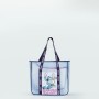 Sac de plage Stitch Bleu 100 % polyester