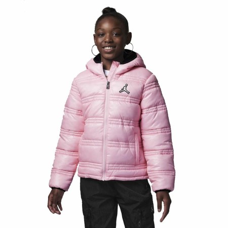 Chaqueta Deportiva para Niños Nike Jordan Core Mid Wt Puffer Rosa oscuro