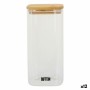 Tarro Quttin Bambú Cuadrado 1,6 L (12 Unidades)