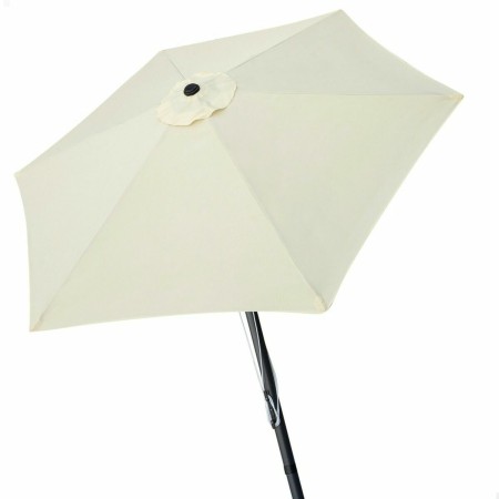 Parasol Aktive Crema Aluminio Acero 300 cm