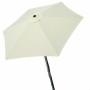 Parasol Aktive Crema Aluminio Acero 300 cm