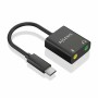 Tarjeta de Sonido Externa Aisens A109-0767 Negro