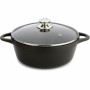 Casserole avec Couvercle Valira 4141/25 Noir Ø 24 cm