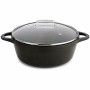 Casserole avec Couvercle Valira 4141/25 Noir Ø 24 cm