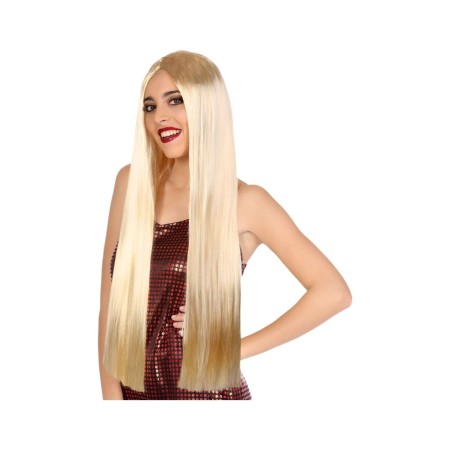 Peluca Rubio 80 cm