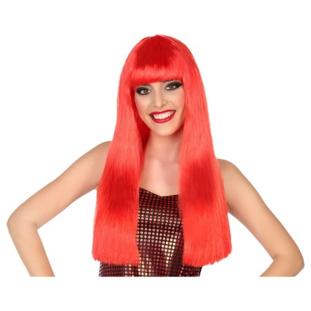 Peluca Rojo 60 cm