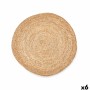 Tapis GiftDecor LR23151-80 Naturel alfa 80 x 2 x 80 cm (6 Unités)