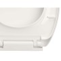 Abattant WC Berilo B6618A Blanc polypropylène 37 x 4 x 43 cm (6 Unités)