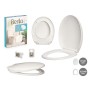 Abattant WC Berilo B6618A Blanc polypropylène 37 x 4 x 43 cm (6 Unités)