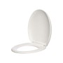 Abattant WC Berilo B6618A Blanc polypropylène 37 x 4 x 43 cm (6 Unités)