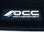 Set de tapis de voitures OCC Motorsport OCCBW0070LOG BMW G22 Serie 4 Coupe 5 Pièces