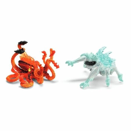 Accesorios para casa de Muñecas Schleich Lava Octopus vs Ice Bug Duo