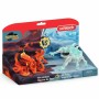 Accesorios para casa de Muñecas Schleich Lava Octopus vs Ice Bug Duo