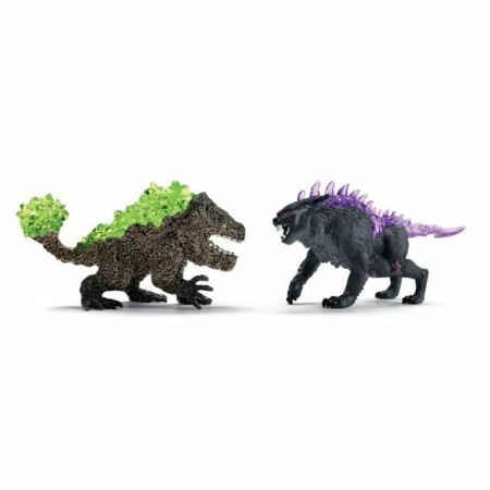 Figura de Acción Schleich Dark Lynx vs Stone Crusher Duo Figurines
