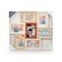 Marco de Fotos GiftDecor 411408H Multicolor Metal Madera MDF (6 Unidades)