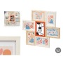 Marco de Fotos GiftDecor 411408H Multicolor Metal Madera MDF (6 Unidades)